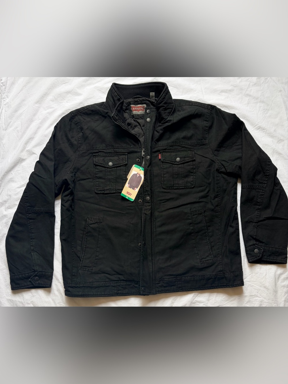 Levi’s Canvas Field Jacket in Black, size XL
